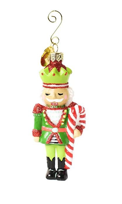 Mr. Nutcracker Shaped Ornament - Coton Colors - Gaines Jewelers