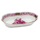Narrow Pin Dish-Raspberry- Herend - Gaines Jewelers