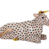 Nativity Lying Cow - Herend - Gaines Jewelers