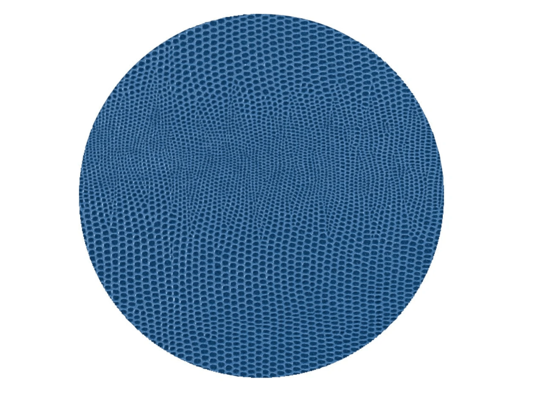 Navy Lizard Round Felt Coaster - Caspari - Gaines Jewelers