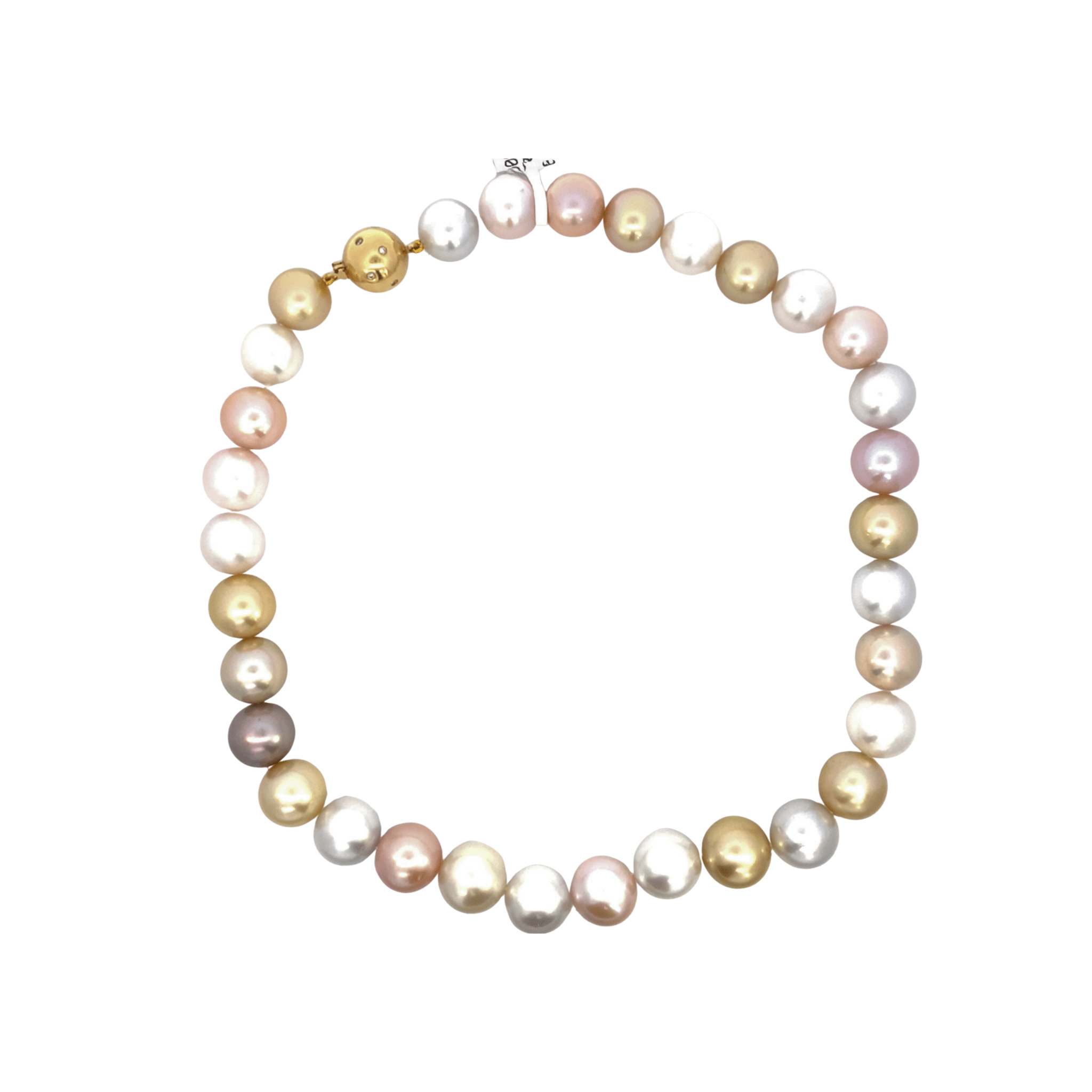 Necklace - Multi Type Specimen Pearl Necklace 12.3 - 14.2mm - Gaines Jewelers