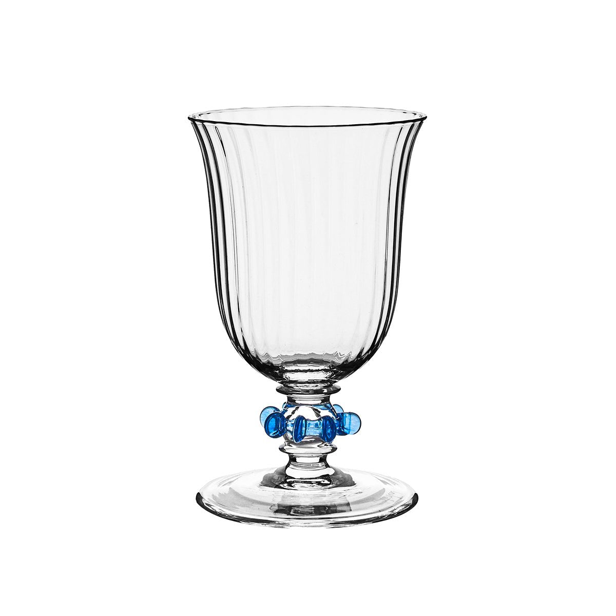 Nell Ruffle Goblet - Chambray - Juliska - Gaines Jewelers