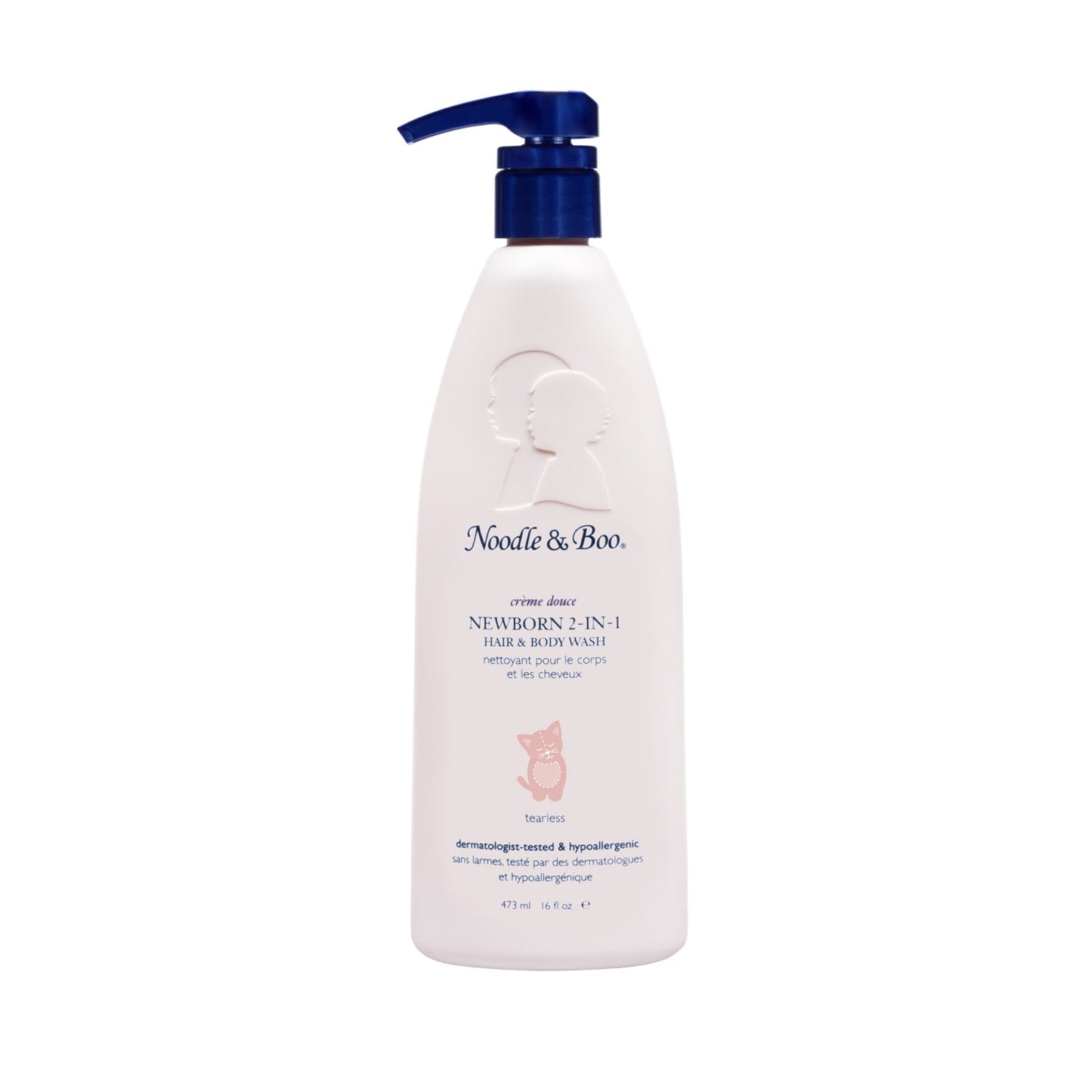 Newborn 2 in 1 Hair and Body Wash - Creme Douce 16oz - Noodle & Boo - Gaines Jewelers