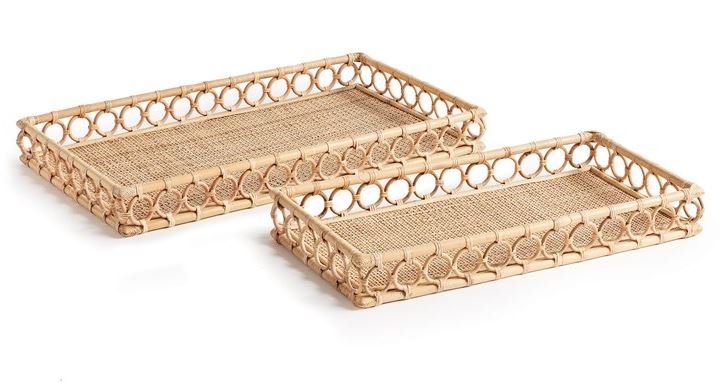 Ninette Rectangular 2 Trays - Napa Home & Garden - Gaines Jewelers