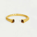 Nomad Midi Gemstone Cuff - Gold/Tiger's Eye - Dean Davidson - Gaines Jewelers