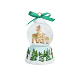 North Pole Reindeer Snow Globe Place Card Holder - Juliska - Gaines Jewelers