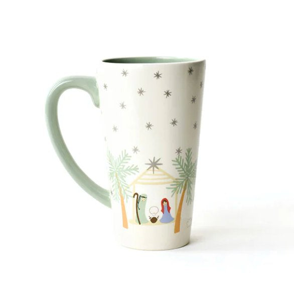 O Holy Night in Color Tall Mug - Coton Colors - Gaines Jewelers