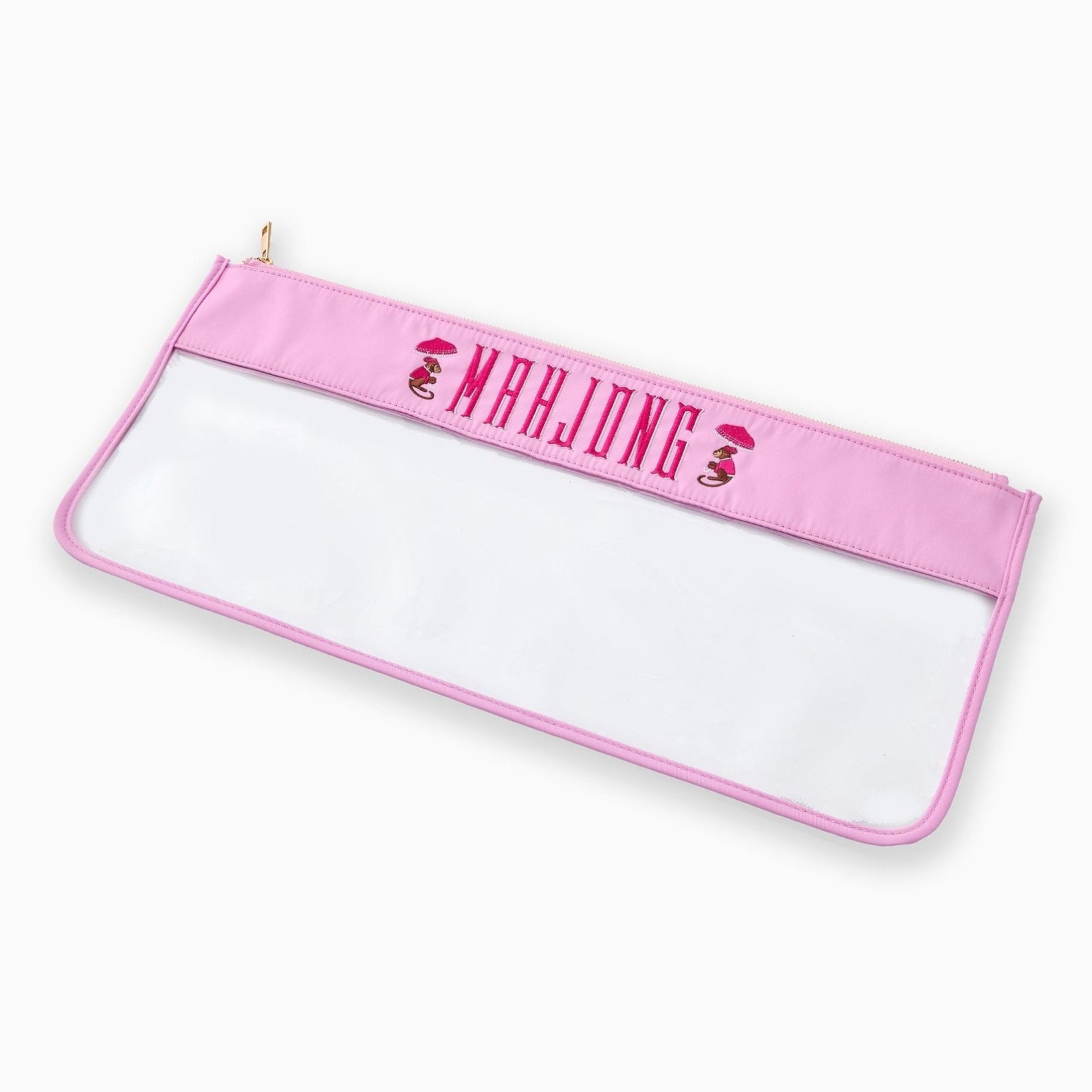 Oh my Mahjong - Cotton Candy Monkey Mahjong Bag - Gaines Jewelers