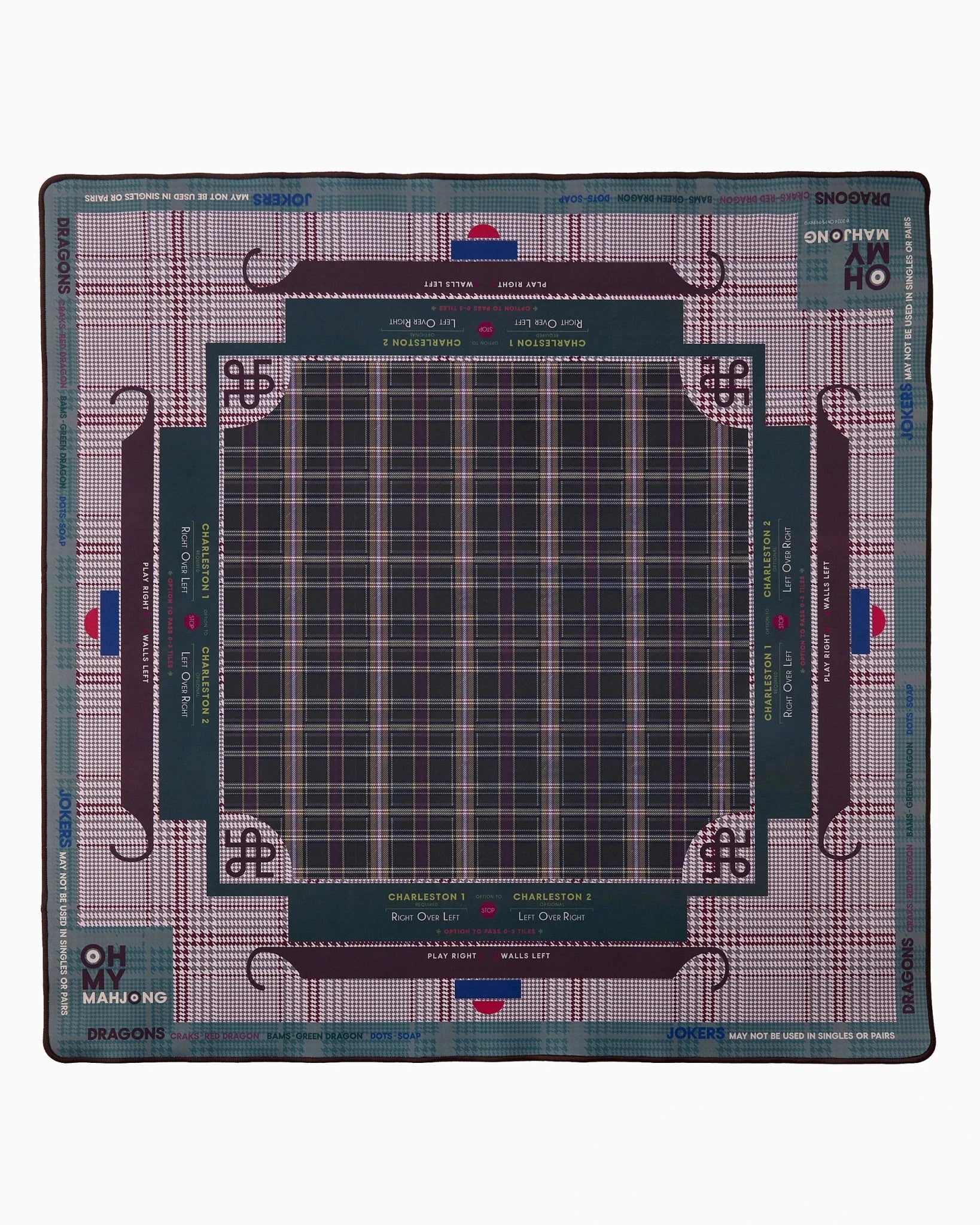 Oh My Mahjong- Dapper Mat in Tube - Gaines Jewelers