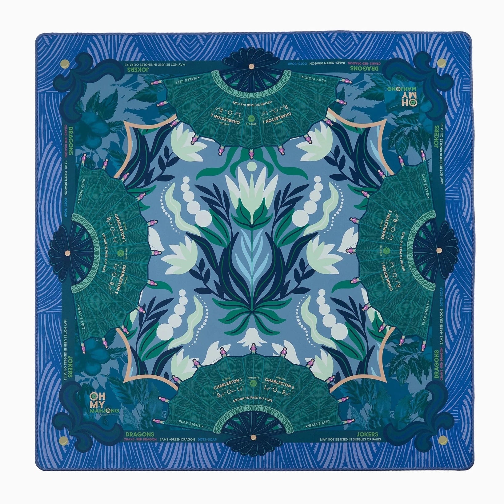 Oh My Mahjong- Jade Mat in Tube - Gaines Jewelers