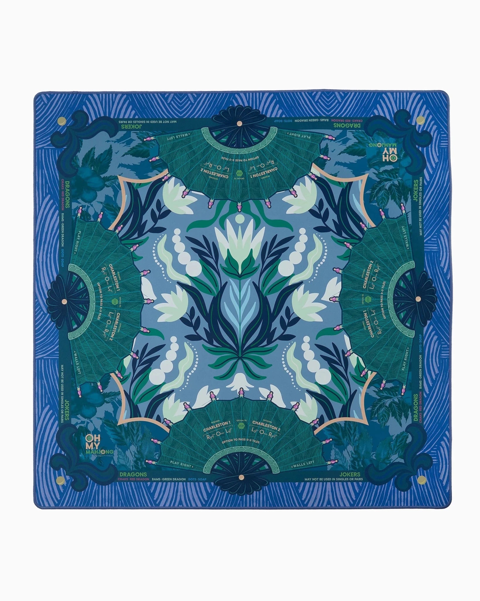 Oh My Mahjong- Jade Mat in Tube - Gaines Jewelers