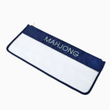 Oh My Mahjong - Navy Bamboo Mahjong Bag - Gaines Jewelers