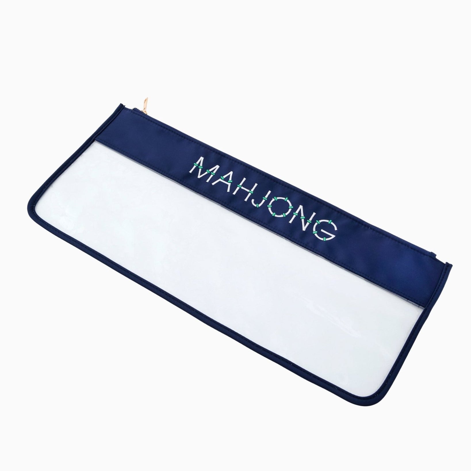 Oh My Mahjong - Navy Bamboo Mahjong Bag - Gaines Jewelers