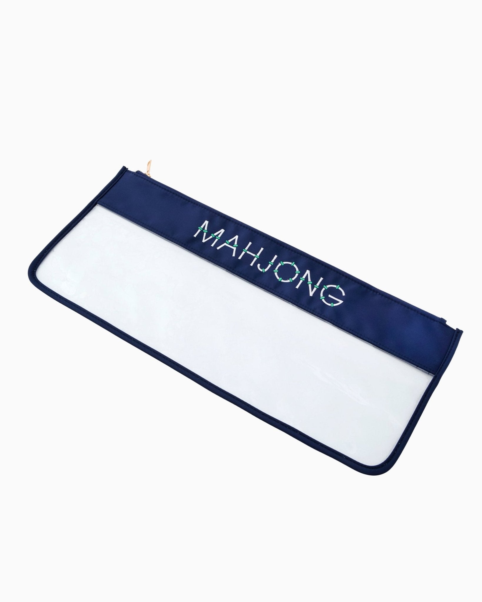 Oh My Mahjong - Navy Bamboo Mahjong Bag - Gaines Jewelers