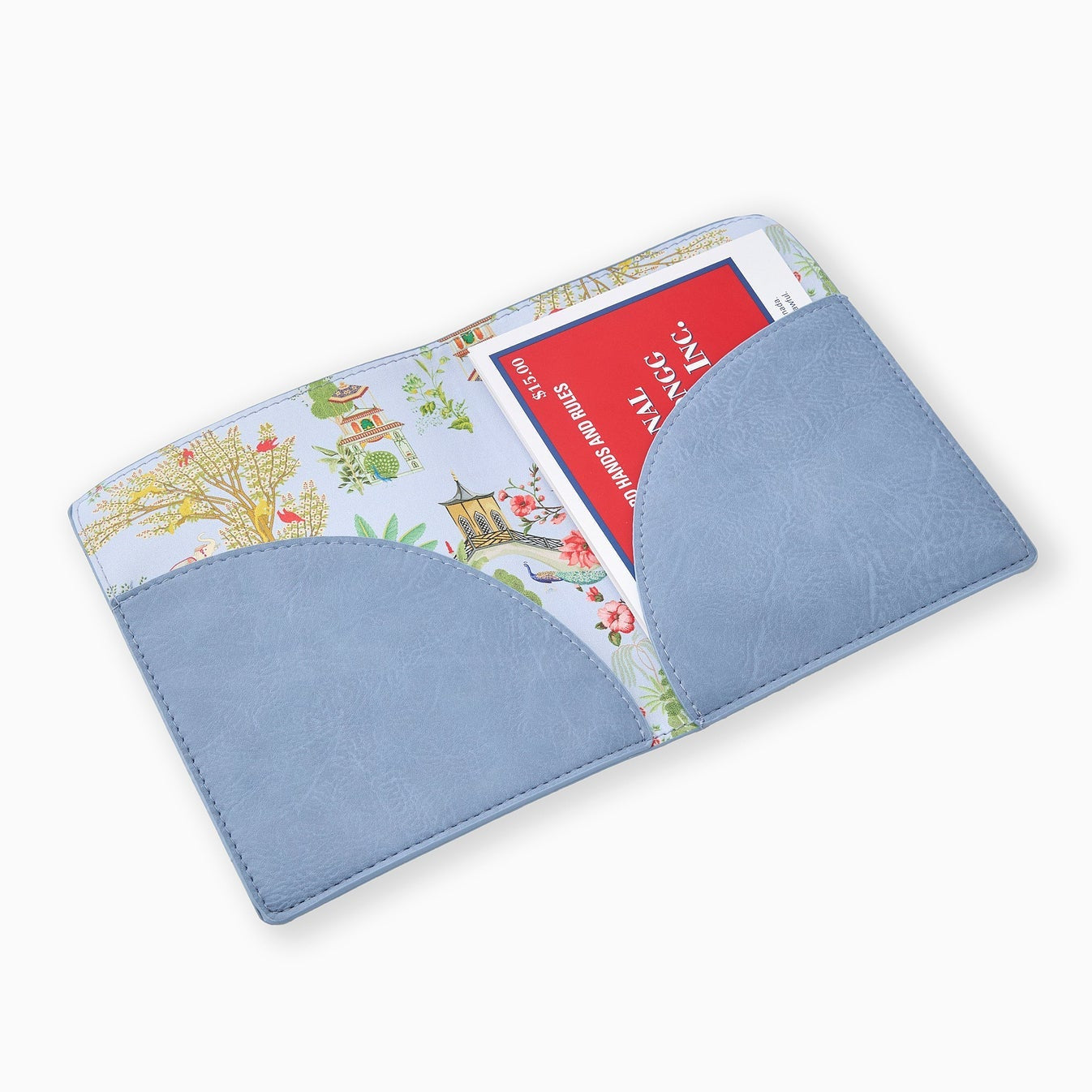 Oh my Mahjong - Periwinkle Mahjong Card Folio - Gaines Jewelers