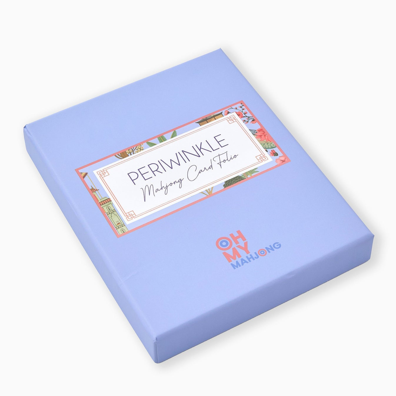 Oh my Mahjong - Periwinkle Mahjong Card Folio - Gaines Jewelers