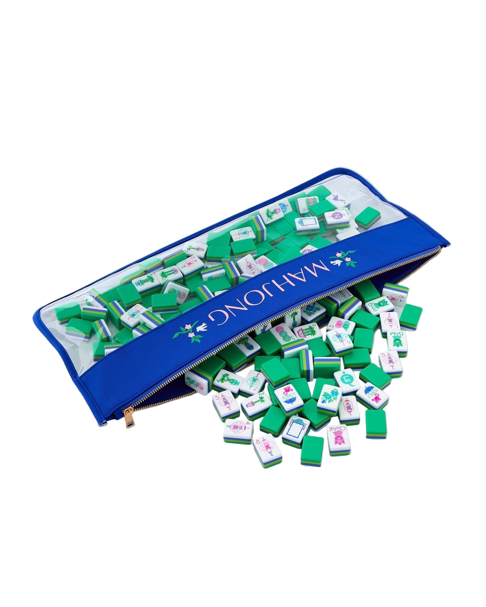 Oh my Mahjong - Royal Blue Mahjong Bag - Gaines Jewelers