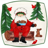 Old St. Nick 2025 Limited Edition Square Platter - Vietri - Gaines Jewelers