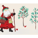 Old St. Nick Forest Placemat - Pad of 18 Sheets - Hester & Cook - Gaines Jewelers
