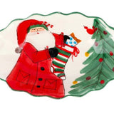 Old St. Nick Handled Scalloped Oval Bowl - Vietri - Gaines Jewelers