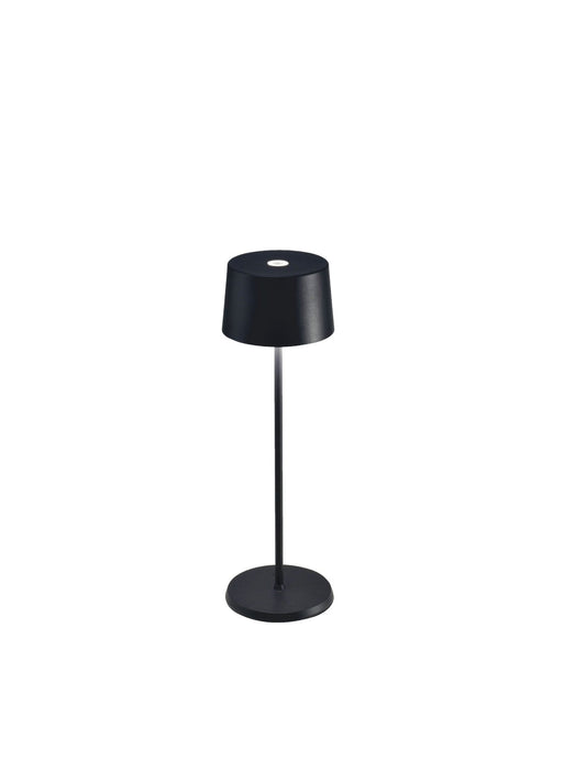 Olivia Pro Table Lamp (Black) - Zafferano - Gaines Jewelers