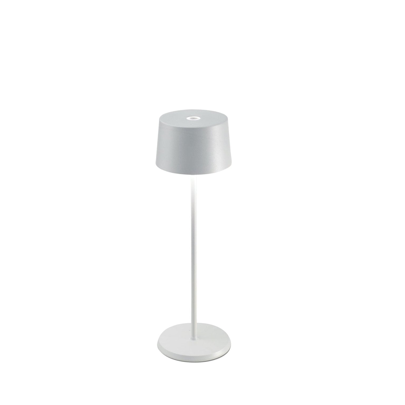 Olivia Pro Table Lamp (White) - Zafferano - Gaines Jewelers