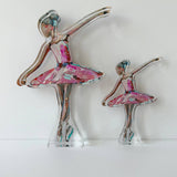 "On Pointe" Ballerina Acrylic Large - Chelsea McShane Art - Gaines Jewelers