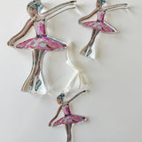"On Pointe" Ballerina Acrylic Large - Chelsea McShane Art - Gaines Jewelers