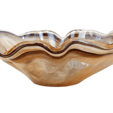 Onda Glass Ruffled Round Bowl - Tortoise - Vietri - Gaines Jewelers