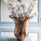 Onda Glass Tortoiseshell Large Tulip Vase - Vietri - Gaines Jewelers