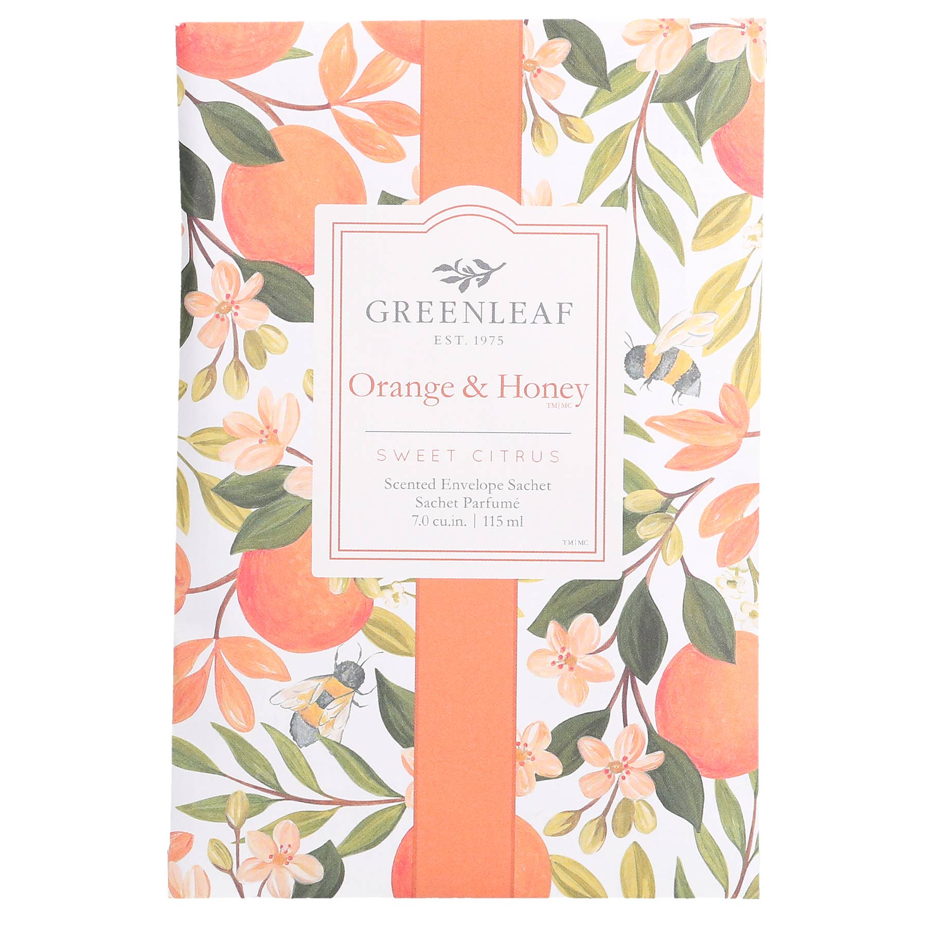 Orange & Honey Large Sachet - Greenleaf Gifts - Gaines Jewelers