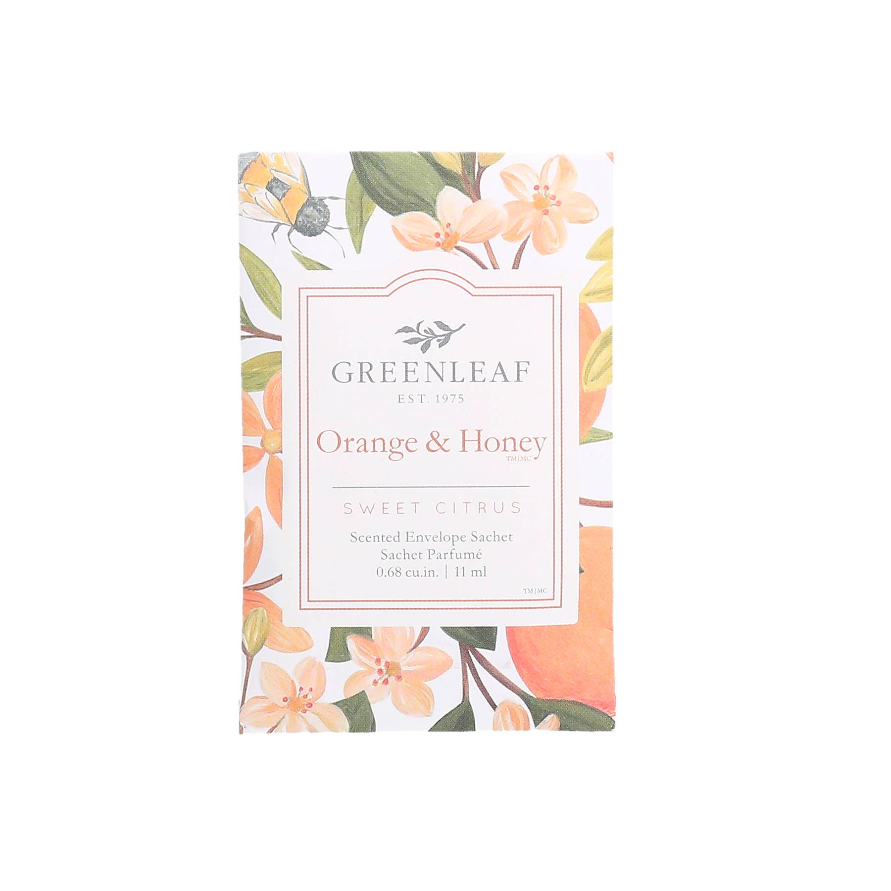 Orange & Honey Small Sachet - Greenleaf Gifts - Gaines Jewelers
