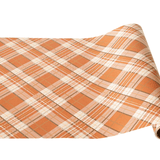 Orange Plaid Runner - 20" x 25' - Hester & Cook - Gaines Jewelers