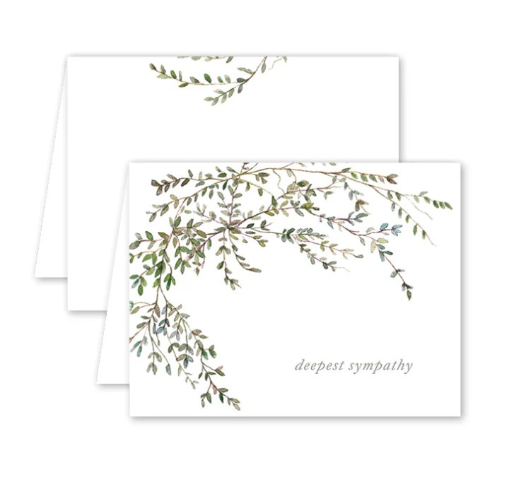 Organic Branches Sympathy Card - Dogwood Hill - Gaines Jewelers