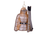 Ornament Glass Gold Ski Jacket - Vondels - Gaines Jewelers