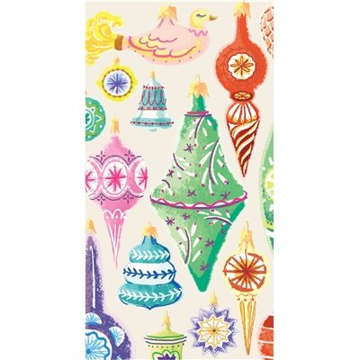 Ornaments Guest Napkin - Pack of 16 - Hester & Cook - Gaines Jewelers