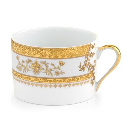 Orsay White Tea Cup - Deshoulieres - Gaines Jewelers