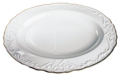 Oval Platter Simply Anna - Gold - Anna Weatherly - Gaines Jewelers