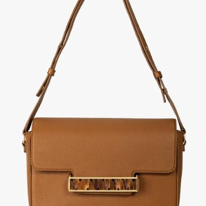 Oxford Handbag - Tan - Pheasant Hearts - Brackish - Gaines Jewelers