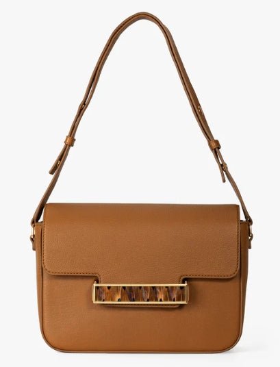 Oxford Handbag - Tan - Pheasant Hearts - Brackish - Gaines Jewelers