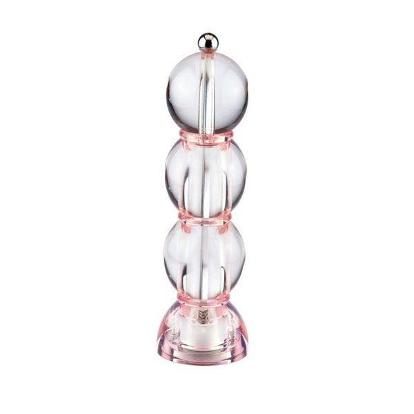 Pale Pink Icy Bobbin Salt or Pepper Mill - Addison Ross - Gaines Jewelers