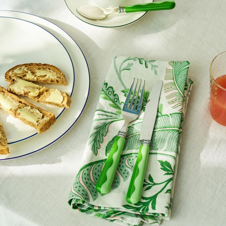 Palm Beach Green Napkins – Set of 4 - Addison Ross - Gaines Jewelers