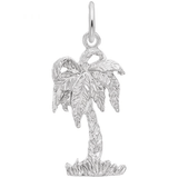Palm Tree Charm - Sterling Silver - Rembrandt Charms - Gaines Jewelers