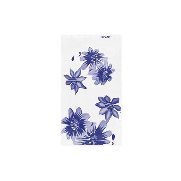 Papersoft Napkins Blue and White Floral Guest Towels - Vietri - Gaines Jewelers