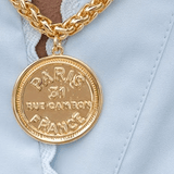 Paris - Vintage Coin - 18k Gold Plated - Lisi Lerch - Gaines Jewelers