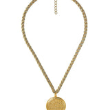 Paris - Vintage Coin - 18k Gold Plated - Lisi Lerch - Gaines Jewelers