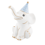 Party Elephant in Blue - Herend - Gaines Jewelers