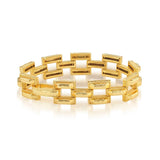 Pathway Petite Link Bracelet, 7.25" - Gold Capucine De Wulf - Gaines Jewelers