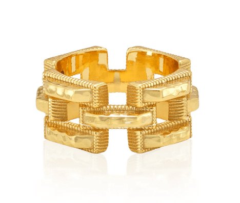 Pathway Ring Size 8 - Gold - Capucine De Wulf - Gaines Jewelers