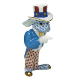 PATRIOTIC BUNNY - Herend - Gaines Jewelers